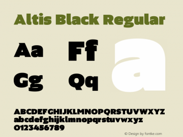 Altis Black