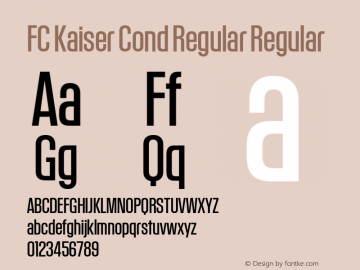 FC Kaiser Cond Regular