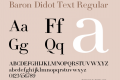 Baron Didot Text