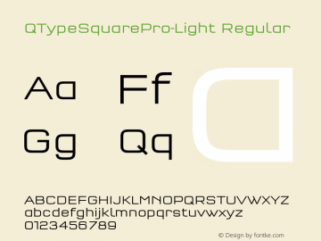 QTypeSquarePro-Light