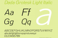 Dada Grotesk Light