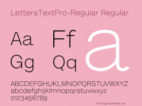 LetteraTextPro-Regular