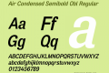 Air Condensed Semibold Obl