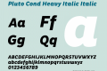 Pluto Cond Heavy Italic