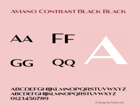 Aviano Contrast Black