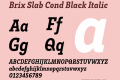 Brix Slab Cond Black