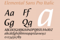 Elemental Sans Pro