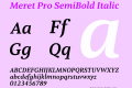 Meret Pro SemiBold