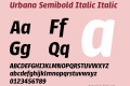 Urbana Semibold Italic