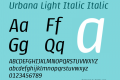 Urbana Light Italic