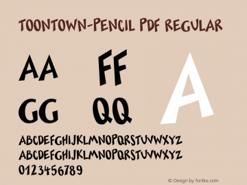 ToonTown-Pencil PDF