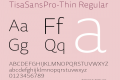 TisaSansPro-Thin