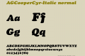 AGCooperCyr-Italic