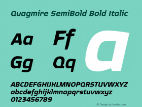 Quagmire SemiBold