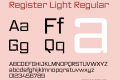 Register Light