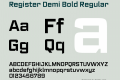 Register Demi Bold