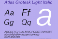 Atlas Grotesk Light