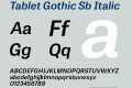 Tablet Gothic Sb