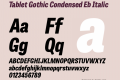 Tablet Gothic Condensed Eb