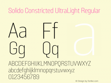 Solido Constricted UltraLight