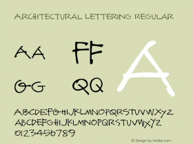 Architectural Lettering