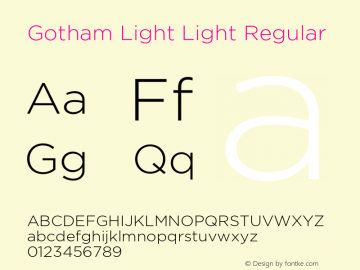 Gotham Light Light