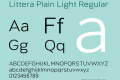 Littera Plain Light