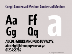 Coegit Condensed Medium