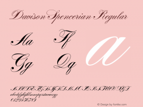 Davison Spencerian