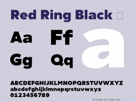 Red Ring Black