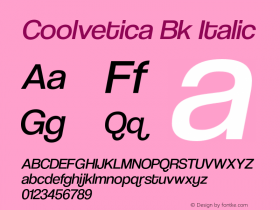 Coolvetica Bk