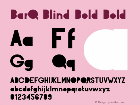 BarQ Blind Bold
