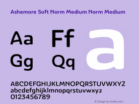 Ashemore Soft Norm Medium