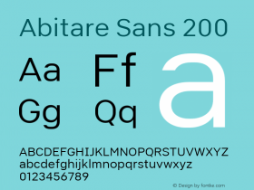 Abitare Sans