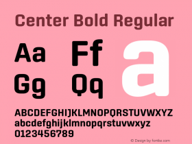 Center Bold