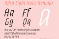 Adso Light Italic