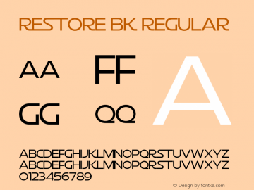 Restore Bk