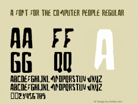 A Font For The Computer People