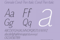 Grenale Cond Thin Italic