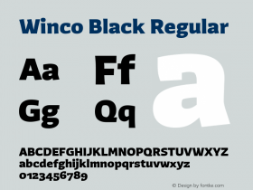 Winco Black