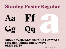 Stanley Poster