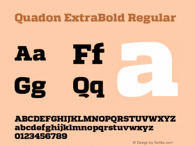 Quadon ExtraBold