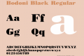 Bodoni Black