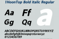 1HoonTop Bold italic