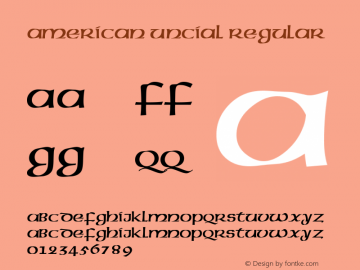 American Uncial