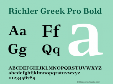 Richler Greek Pro