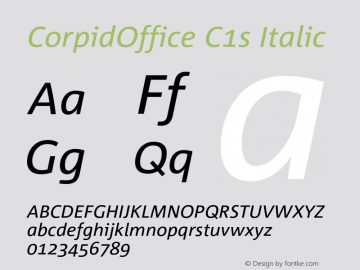 CorpidOffice C1s