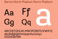 Barcis Norm Medium