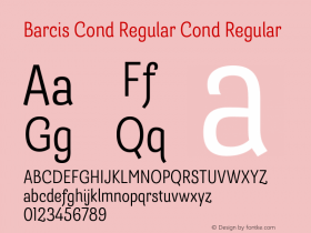 Barcis Cond Regular