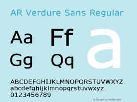 AR Verdure Sans